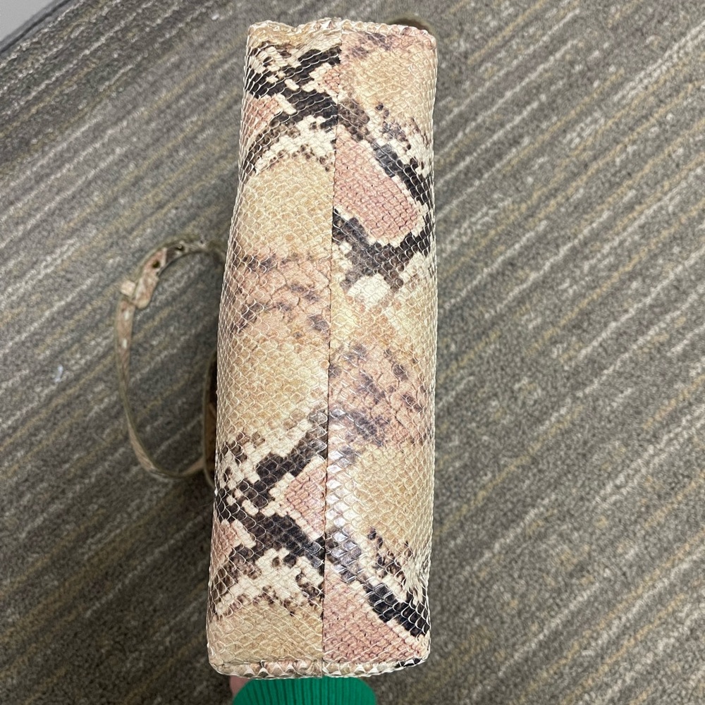 Madewell Zip-Top Transport Crossbody: Snake Embossed Leather Edition - Picture 3 of 3